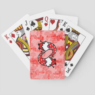Red Gnomes Poker Cards