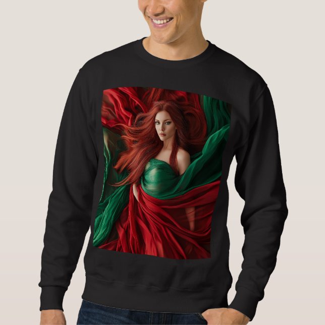 Red Goddess Sweatshirt (Front)
