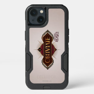 Red & Gold Art Deco Obliviate Spell Graphic iPhone 13 Case