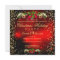 Red Gold Bells Holly Christmas Holiday Party