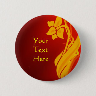 Red & Gold Button