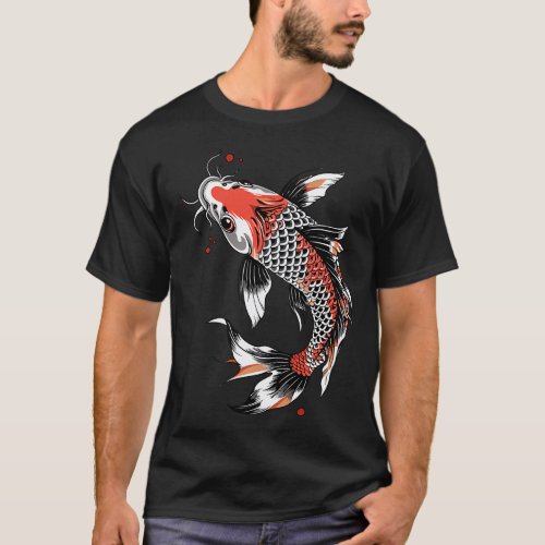 Red gold carp koi T-Shirt