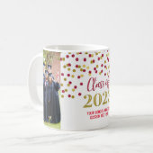 Red Gold Class of 2023 Coffee Mug (Front Left)