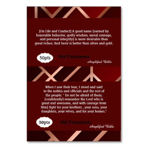RedGold Courage Cards