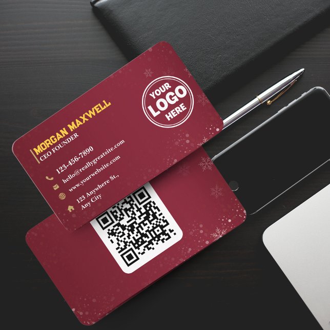 Red Gold Diamonds Luxury CEO & Founder  Business Card (Red Gold Diamonds Luxury CEO & Founder Business Card)