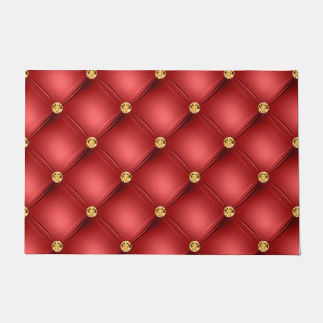 Red Gold Doormat (Front)
