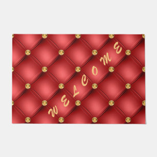 Red Gold Doormat