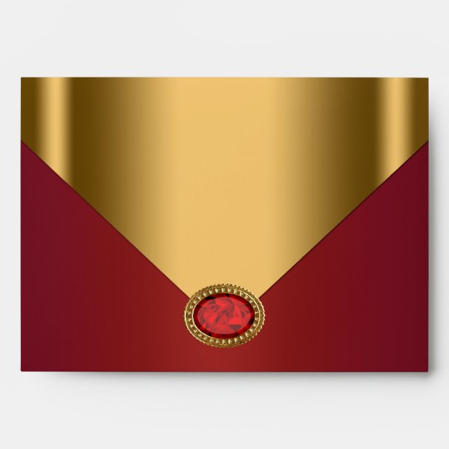 Red Gold  Envelope (Front)