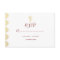 Red & Gold Ganesha and Mehndi Indian RSVP