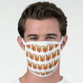 Red Gold Guardian Angels Art Custom Face Masks (Worn Him)
