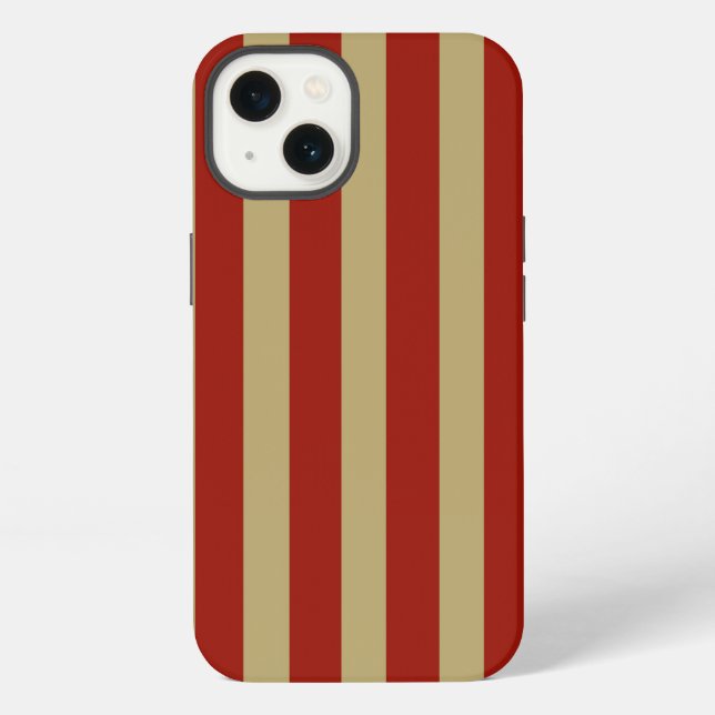 Red Gold Iphone Case (Back)
