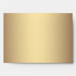 Red Gold Linen Envelopes