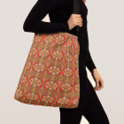 Red Gold Multi Color Mosaic Pattern