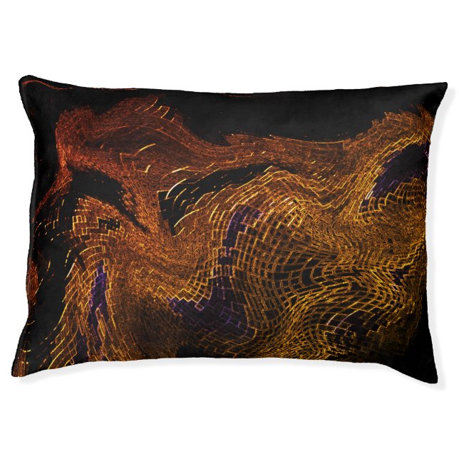 Red Gold Pet Bed (Front)