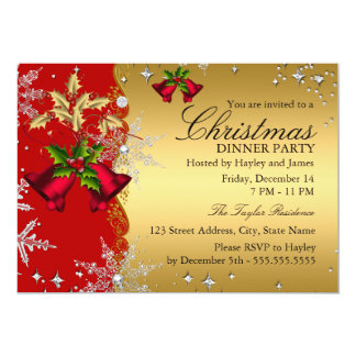 Xmas Dinner Invitation 10