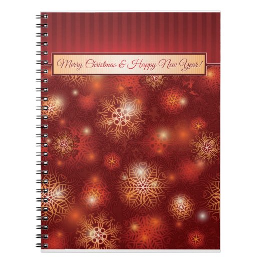 Red & Golden Christmas & Happy New Year