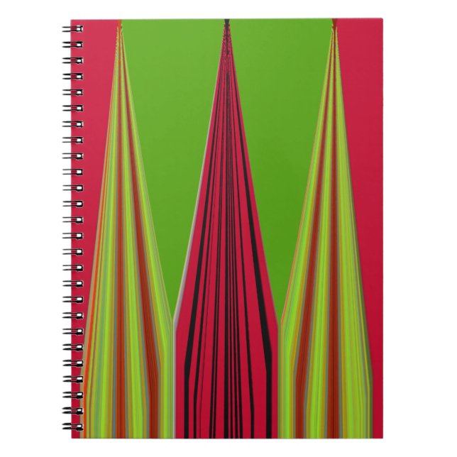 RED GOLDEN GREEN NOTEBOOK (Front)