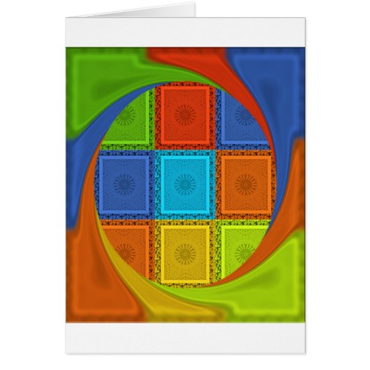 Red Golden Green square Curve (Front)