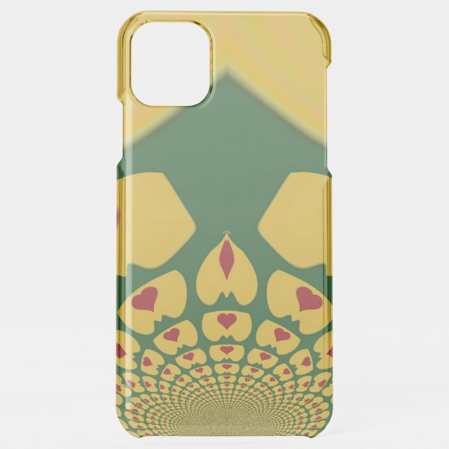 Red Golden Green Uncommon iPhone Case (Back)