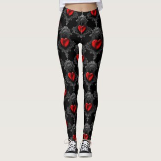 Red Goth Heart