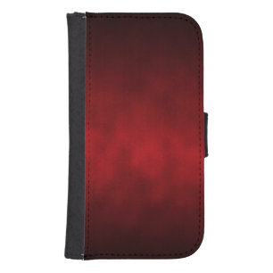 Red Gothic Ombre Background Art Samsung S4 Wallet Case