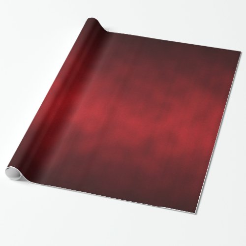 Red Gothic Ombre Background Art Wrapping Paper