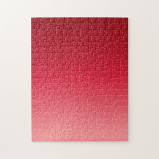 Red Gradient Jigsaw Puzzle (Vertical)