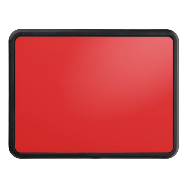 Red Gradient Trailer Hitch Cover (Front)