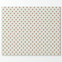 Red Grandmillennial Christmas Wrapping Paper | Zazzle