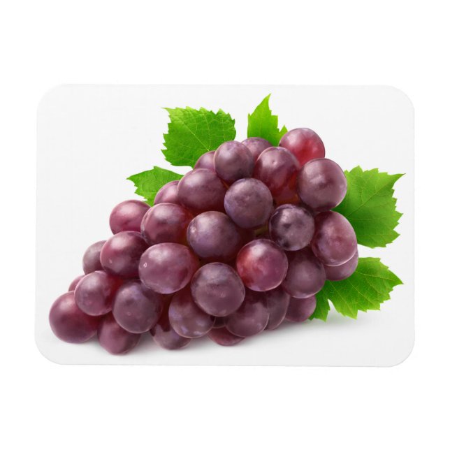 Red grape magnet (Horizontal)