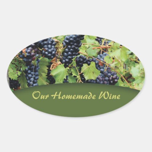 Red Grape Wine Sticker
