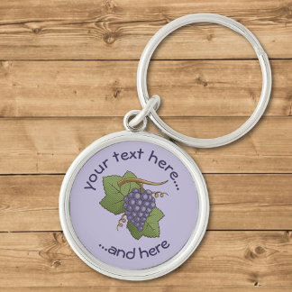 Red Grapes Keychain
