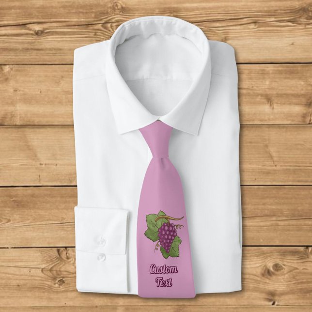 Red Grapes Neck Tie (Creator Uploaded)