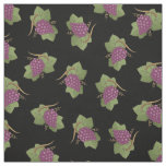 Red Grapes Pattern Fabric