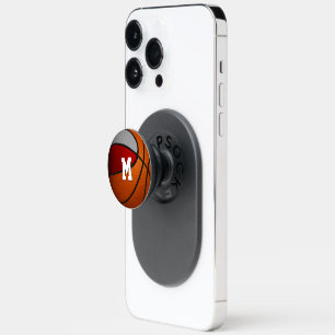 red gray sports team colors basketball PopSocket