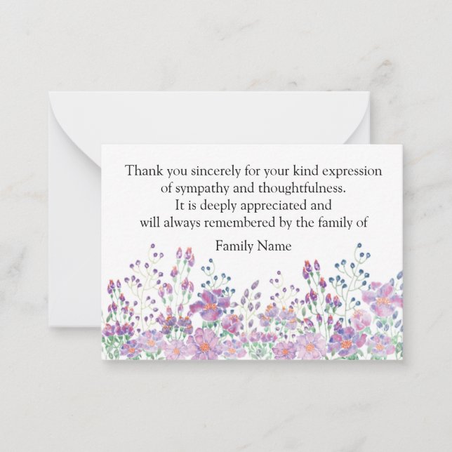 Red Green Cactus Thank You Cards (Front)