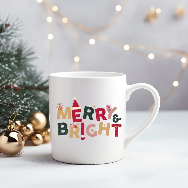 Red Green Cheerful and Shiny Christmas Coffee Mug (Creator Uploaded)