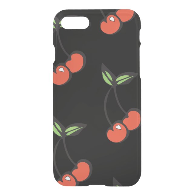 Red & Green Cherry iphone 7 Case (Back)