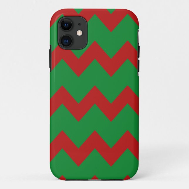 Red Green Chevrons Case (Back)