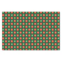 Cheerful Colorful Christmas Ornaments Tissue Paper