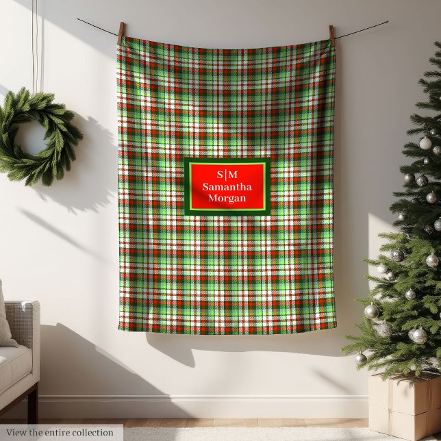 Red Green Christmas Blanket Modern Cozy Style (Red Green Christmas Blanket Modern Cozy Style)
