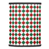 Red Green Christmas Lamp Shade (Right)