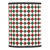 Red Green Christmas Lamp Shade (Back)