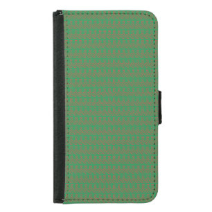Red Green Christmas Stocking on Green Red Samsung Galaxy S5 Wallet Case