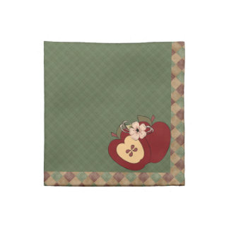 Red & Green Country Apples Napkin