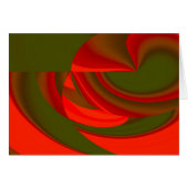 Red & Green Cubist Abstract (Front Horizontal)