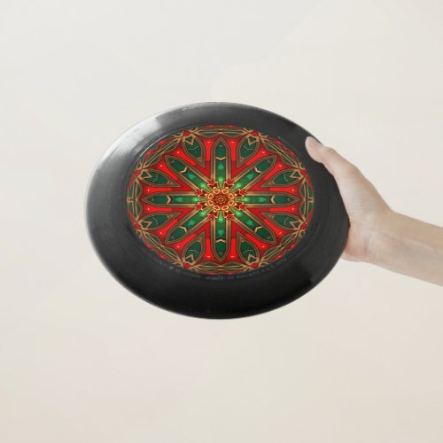 Red Green Decorative Frisbee