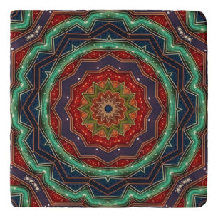 Red Green Decorative Trivet
