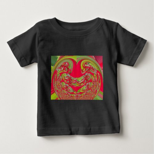 Red  Green Flora Vintage Hakuna Matata Gifts Baby T_Shirt