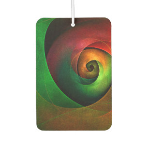 Red Green Floral Modern Abstract Art Pattern #21 Air Freshener
